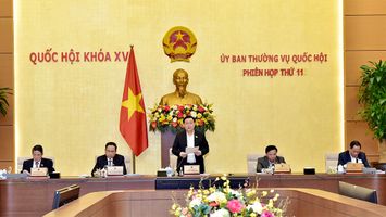 Khai mạc Phiên họp thứ Mười một của Ủy ban Thường vụ Quốc hội