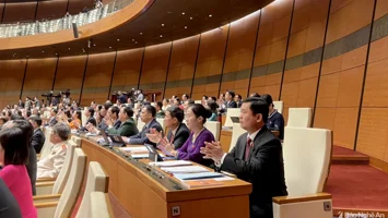 Đoàn đại biểu Quốc hội Nghệ An với các hoạt động tại phiên khai mạc Kỳ họp thứ 3, Quốc hội khóa XV