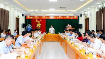 Chủ tịch UBND tỉnh: Phát triển huyện Tương Dương dựa trên 2 yếu tố sinh thái và sinh kế bền vững