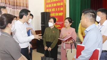 Cử tri huyện Nghi Lộc kiến nghị thu hồi, xóa bỏ quy hoạch một số dự án trên địa bàn
