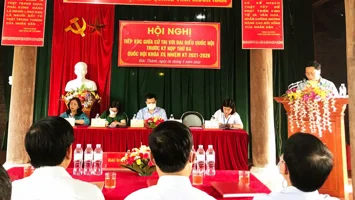 Cử tri huyện Yên Thành kiến nghị nhiều vấn đề về phát triển nông nghiệp, nông thôn