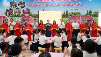 Trao tặng 2 thư viện thân thiện trị giá 1,5 tỷ đồng
