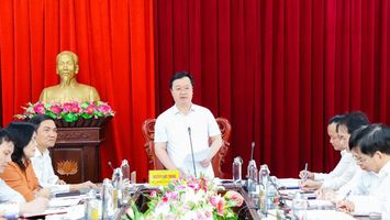 Kết luận của Chủ tịch UBND tỉnh Nguyễn Đức Trung tại buổi làm việc với Sở Tài nguyên và Môi trường