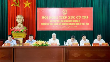 Đại biểu Quốc hội, HĐND tỉnh tiếp xúc cử tri phường Cửa Nam, thành phố Vinh