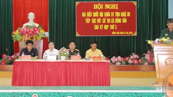 Cử tri huyện Tân Kỳ kiến nghị Chính phủ nghiên cứu điều chỉnh mức lương phù hợp với giá cả thị trường