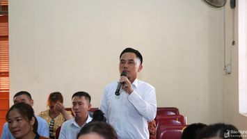 Nhiều vấn đề dân sinh được cử tri huyện Con Cuông phản ánh với đại biểu Quốc hội