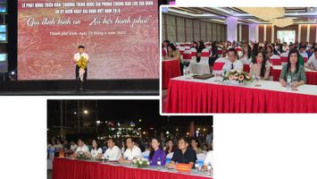 Xây dựng “Gia đình bình an - Xã hội hạnh phúc”
