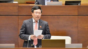 Hôm nay, Phó Thủ tướng Phạm Bình Minh trả lời chất vấn của đại biểu Quốc hội