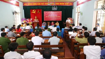 Huyện Tương Dương: Công tác phối hợp tổ chức tiếp xúc cử tri trước và sau kỳ họp Quốc hội