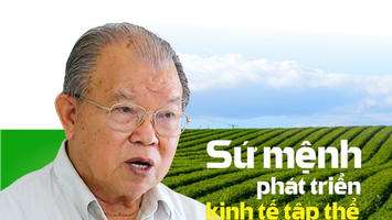 Sứ mệnh phát triển kinh tế tập thể là giúp nông dân giàu mạnh