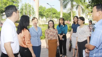 Đoàn Đại biểu Quốc hội tỉnh Nghệ An lấy góp ý về Luật Phòng, chống bạo lực gia đình (sửa đổi)