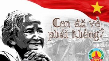 Con đã về phải không?
