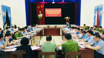 Đoàn khảo sát của Ủy ban Tư pháp Quốc hội làm việc tại huyện Thanh Chương