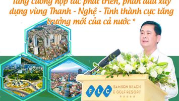 Tăng cường hợp tác phát triển, phấn đấu xây dựng vùng Thanh-Nghệ-Tĩnh thành cực tăng trưởng mới của cả nước*
