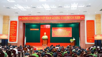 Tỉnh ủy Nghệ An quán triệt, triển khai Nghị quyết của Bộ Chính trị về xây dựng lực lượng Công an nhân dân