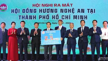 Thắt chặt tình người Nghệ ở đất phương Nam