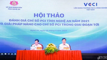 Nghệ An bàn giải pháp nâng cao chỉ số PCI trong giai đoạn tới