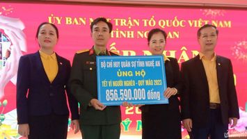 Nghệ An: Trên 125 tỷ đồng đăng ký ủng hộ 'Tết Vì người nghèo