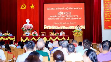 Nhiều ý kiến, kiến nghị cử tri thuộc thẩm quyền Trung ương được Đoàn ĐBQH tỉnh tổng hợp, báo cáo trước kỳ họp thứ 6, Quốc hội khóa XV