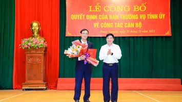 Điều động, phân công, chỉ định Giám đốc Sở Xây dựng Nghệ An giữ chức Bí thư Huyện ủy Hưng Nguyên
