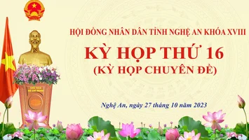 Nghệ An sẽ tiến hành lấy phiếu tín nhiệm đối với 30 người giữ chức vụ do HĐND tỉnh bầu