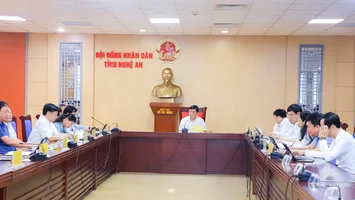 Thường trực HĐND tỉnh Nghệ An tổ chức phiên họp thường kỳ tháng 10/2023