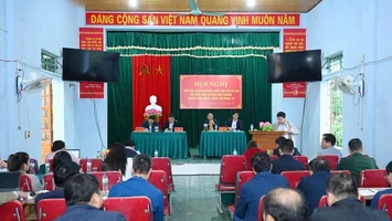 Đại biểu Quốc hội đoàn Nghệ An tiếp xúc cử tri huyện Con Cuông