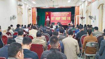 Khai mạc Kỳ họp thứ 10 HĐND huyện Quế Phong
