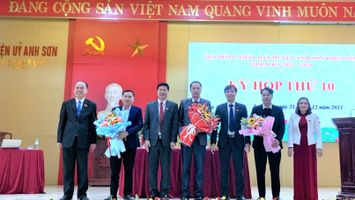 HĐND huyện Anh sơn khóa XIX tổ chức thành công kỳ họp thứ 10
