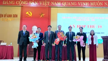 HĐND huyện Anh sơn khóa XIX tổ chức thành công kỳ họp thứ 10