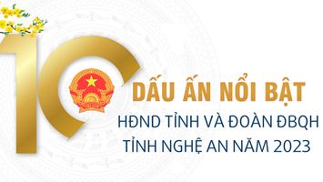 10 dấu ấn nổi bật của HĐND tỉnh và Đoàn ĐBQH tỉnh Nghệ An năm 2023