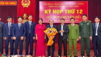 Con Cuông có tân Chủ tịch UBND huyện