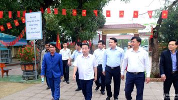 UBND tỉnh thẩm tra các nội dung, tiêu chí huyện nông thôn mới tại Diễn Châu