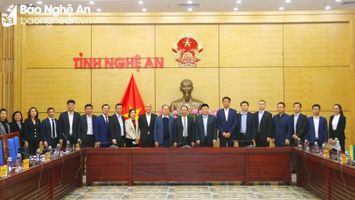 Tập đoàn sản xuất linh kiện điện tử là đối tác của Goertek Vina đến khảo sát đầu tư tại Nghệ An