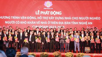 Nghệ An: Gần 518 tỷ đồng hỗ trợ xây dựng nhà cho người nghèo, người có hoàn cảnh khó khăn về nhà ở