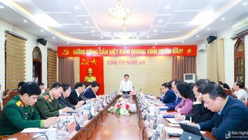 Ban Thường vụ Tỉnh ủy thống nhất 4 ưu tiên thúc đẩy phát triển kinh tế biển tại Nghệ An