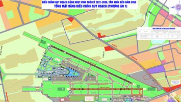 Nghệ An: Thống nhất phương án đầu tư, vị trí xây dựng nhà ga, đường cất, hạ cánh số 2 tại Cảng Hàng không quốc tế Vinh