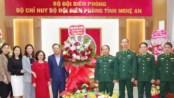 Thường trực HĐND tỉnh và Đoàn ĐBQH tỉnh chúc mừng Bộ đội Biên phòng nhân ngày truyền thống 3/3
