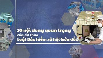 10 điểm mới của dự thảo Luật Bảo hiểm xã hội (sửa đổi)