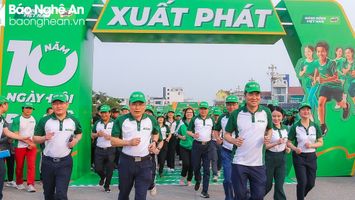 Nghệ An phát động Ngày chạy Olympic vì sức khỏe toàn dân