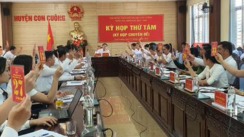 Thống nhất điều chỉnh, bổ sung phân bổ nguồn vốn ngân sách huyện thực hiện các chương trình, dự án trên địa bàn