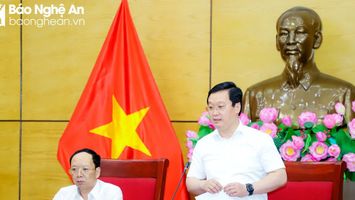 Nghệ An sẽ trình Thủ tướng Chính phủ phê duyệt Quy hoạch tỉnh trong tháng 5/2023