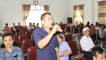 Đại biểu Quốc hội tiếp xúc cử tri huyện Tân Kỳ