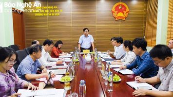 Tháo gỡ vướng mắc tại Trung tâm Xúc tiến đầu tư thương mại và du lịch Nghệ An