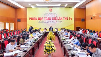 Ủy ban Pháp luật họp phiên toàn thể lần thứ 14 thẩm tra dự án Luật Nhà ở (sửa đổi)