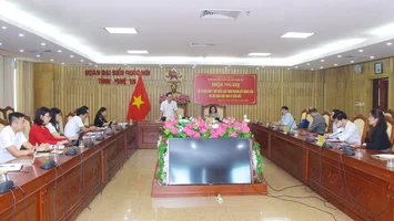 Đoàn đại biểu Quốc hội tỉnh lấy ý kiến góp ý vào dự thảo Luật Kinh doanh bất động sản (sửa đổi)