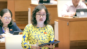 Đại biểu Thái Thị An Chung : Đề nghị đưa vào Chương trình Luật sửa đổi, bổ sung một số điều của Luật Phòng, chống tác hại thuốc lá năm 2012