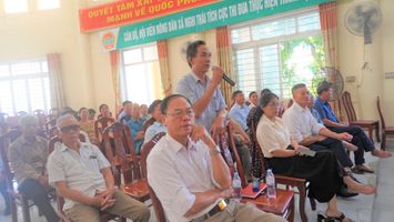 Quan tâm đầu tư các kênh mương để đảm bảo môi trường và sản xuất nông nghiệp của người dân