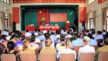 Phối hợp tiếp xúc cử tri của đại biểu HĐND 3 cấp tại phường Quỳnh Xuân nhiệm kỳ 2021-2026