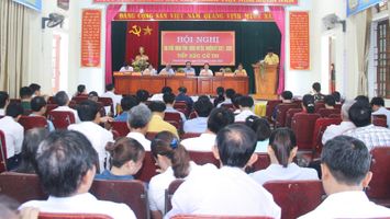 Phó Chủ tịch Thường trực HĐND tỉnh đề nghị chính quyền các cấp huyện Thanh Chương quan tâm giải quyết bức xúc của nhân dân ngay từ cơ sở